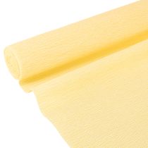 Artículo Floreria papel crepe amarillo pastel 50x250cm