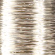 Artículo Alambre floristería alambre mirto champagne 0.30mm 100g 3uds