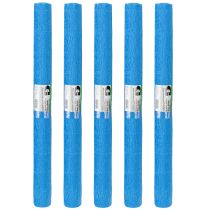Artículo Papel crepé para floristería azul 50×250cm 5 piezas