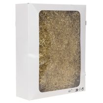 Artículo Goma de seda dorada con forma de flor, 200 g, cabello de ángel