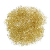 Artículo Oropel de pelo de flores dorado 200g cabello de ángel