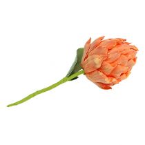 Artículo Alcachofa de espuma naranja 14cm L28cm 1p