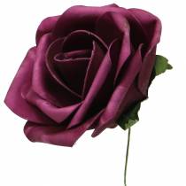 Rosa de espuma Ø10cm diferentes colores 8pcs