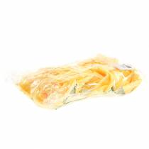 Artículo Rosa de espuma Ø10cm amarilla 8 piezas