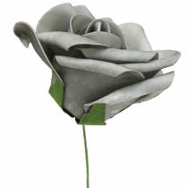 Artículo Rosa espuma Ø6cm gris 27p