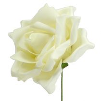 Artículo Espuma rosa crema Ø15cm 4uds