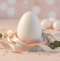 Artículo Huevo de poliestireno 20cm 1 pieza