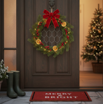 Artículo Anillos decorativos de rafia de metal para colgar, Ø20cm, 4 piezas, decoración de pared boho, decoración de ventanas