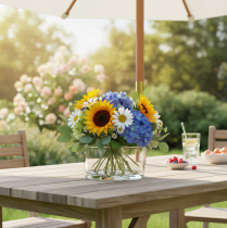 Artículo Bol de cristal transparente, pequeño, ideal para decoraciones de cristal versátiles, flores, suculentas y velas, 13 cm.