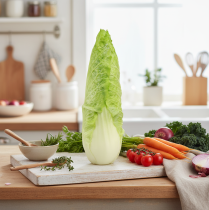 Artículo Réplica de col artificial puntiaguda Ø5cm H18cm