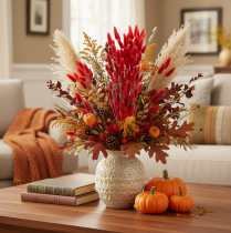 Artículo Ramo de Lagurus seco, decoración floral seca, 70 cm, 100 g