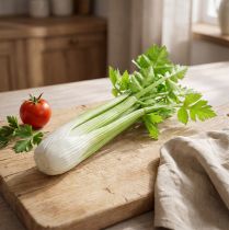 Artículo Decoración vegetal de tallos de apio artificiales con tacto real 30cm