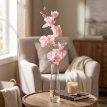 Artículo Orquídea Phalaenopsis artificial 6 flores rosa 70cm