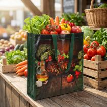 Artículo Bolsa de la compra con asas Verduras plástico 38×10×39cm