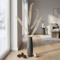 Artículo Helecho artificial ramificado blanco crema plantas artificiales L120cm
