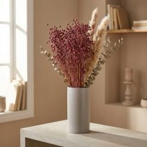 Artículo Hierba Seca Lino Seco Rosa Viejo Al.50–55cm 80g