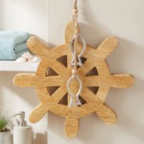 Artículo Volante para colgar Decoración con pez Madera Ø21,5cm