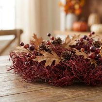 Artículo Fibra de Tamarindo Vino Tinto 500g - Decoración natural elaborada con fibra de tamarindo para floristería