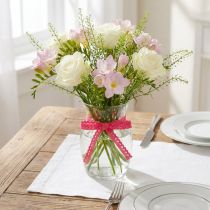 Artículo Cinta decorativa encaje de cinta decorativa rosa A9mm L20m
