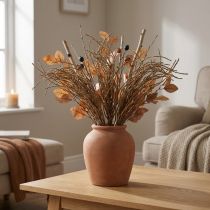 Artículo Hierba Arbusto Marrón Artificial Seco Decoración Otoño Decoración 48cm