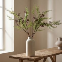 Artículo Ramas decorativas rama de pimiento artificial con bayas 90cm 2ud