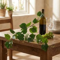 Artículo Decoración de vino artificial plantas artificiales ramas verdes L78cm