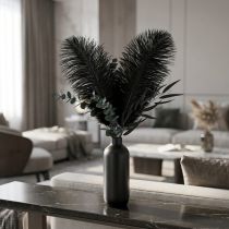 Artículo Plumas decorativas de avestruz plumas negras 38-40cm 2 piezas
