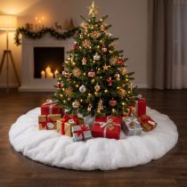 Artículo Manta para árbol de Navidad redonda con base de nieve Ø100cm