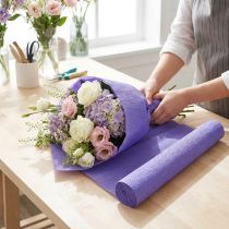 Artículo Papel crepé florista violeta 50x250cm