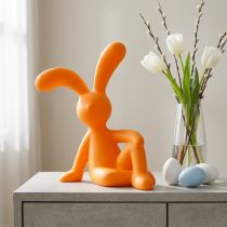 Artículo Figura decorativa de conejo para ideas modernas de decoración de Pascua, 38 cm