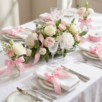 Artículo Cinta de regalo y decoración 40mm x 50m rosa claro