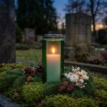Artículo Recambio de velas para lápidas blancas 84h Al.17cm 5 uds.