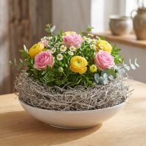 Artículo Fibra de tamarindo natural blanqueada 500g - Fibras decorativas para floristería y manualidades