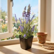 Artículo Lavanda Artificial en Maceta Plantas Artificiales con Floración 25cm