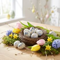 Artículo Huevos de codorniz blanco veteado 3,5cm - 4cm 50 uds.