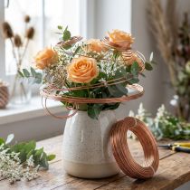 Artículo Alambre de aluminio de 2 mm para floristería y manualidades, 60 m, 500 g
