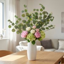 Artículo Rama de eucalipto decorativa, ideal decoración de mesa, 120cm
