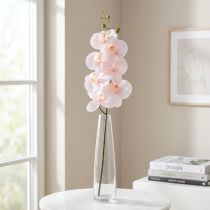 Artículo Orquídea Artificial Phalaenopsis Rosa Real Touch 83cm