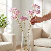 Artículo Planta de hortensia artificial, fácil de cuidar, para una decoración duradera, 110 cm, 2 piezas