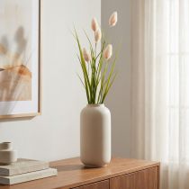 Artículo Césped Pampa Artificial Decoración Césped Artificial Rosa 92cm