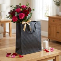 Artículo Bolsa de regalo bolsa de regalo negra 26×12×32cm 1ud