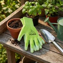 Artículo Kixx guantes de jardín verde claro, lima talla 10