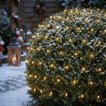 Artículo Malla de luz LED 384, blanco cálido, 3 m x 3 m, para uso exterior.