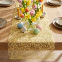 Artículo Camino de mesa Deco polar Sizoweb amarillo 30cm 5m
