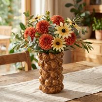 Artículo Florero florero de cerámica Mediterráneo Ø14cm H22,5cm