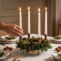 Artículo Velas cónicas 250/23 velas blancas 12 piezas