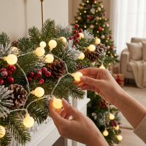 Artículo Cadena luminosa LED Cherry blanco cálido 9m 120LED