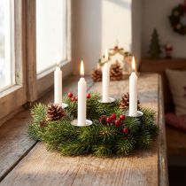 Artículo Velas para muñecas 10mm Velas Wiedemann blancas 65/10 50 piezas