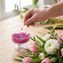 Artículo Alfileres Cabeza De Perla Rosa Ø10mm 60mm