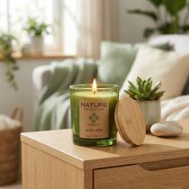 Artículo Vela perfumada en vaso de cera natural Aloe Vera 85×70mm
